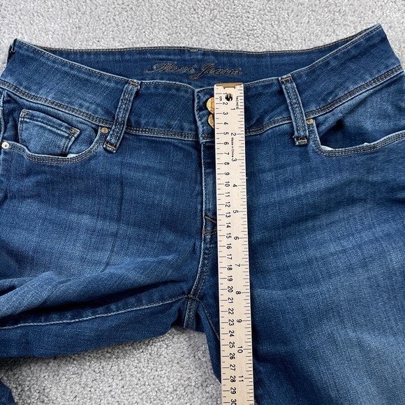 Mavi Jeans‎ Womens 29 Blue Malin Bootcut Low Rise Stretch Denim Flap Pockets - Picture 6 of 15